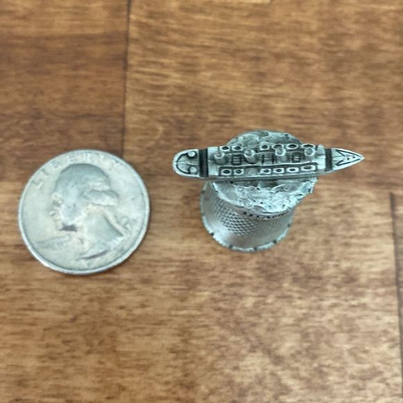Miniature Titanic Thimble - Picture 5 of 6